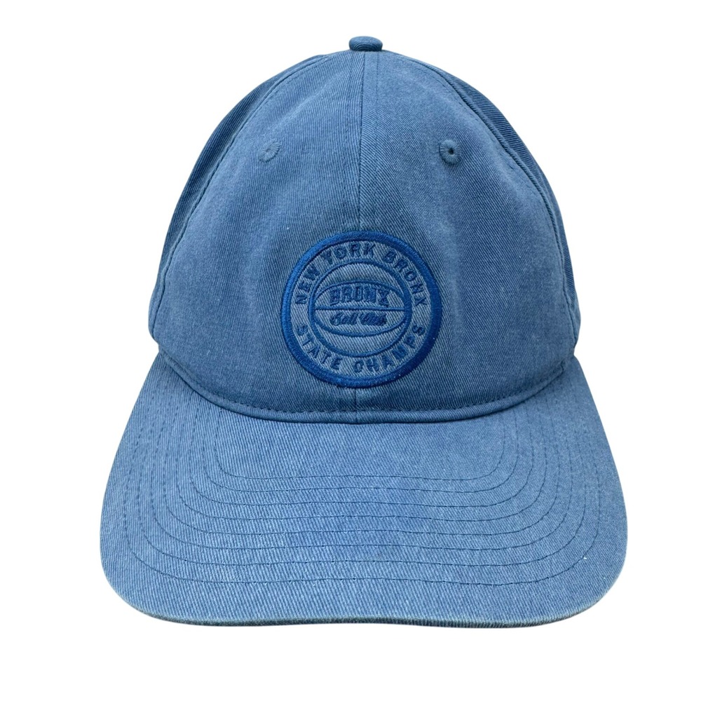 H&M Denim Blue Baseball Cap New York Bronx State Champs One Size